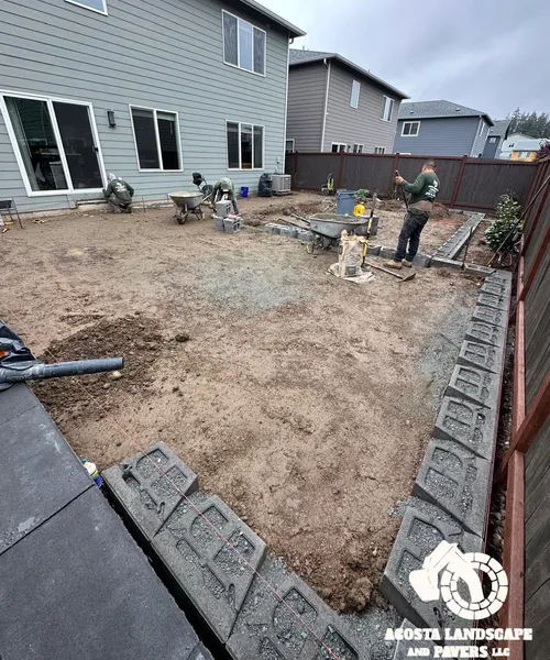 Paver Driveway & Backyard Project